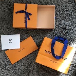 Louis Vuitton Belt Box Bag Envelope and Receipt
